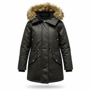 J. Crew Perfect Winter Parka Primaloft Army Green Size XS